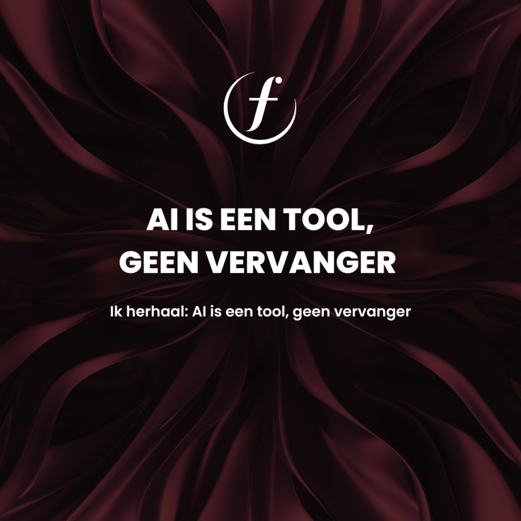COVER AI IS EEN TOOL GEEN VERVANGER v2